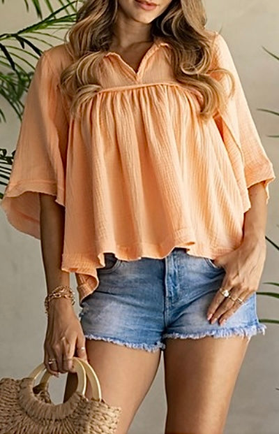 Peach Melon Blouse