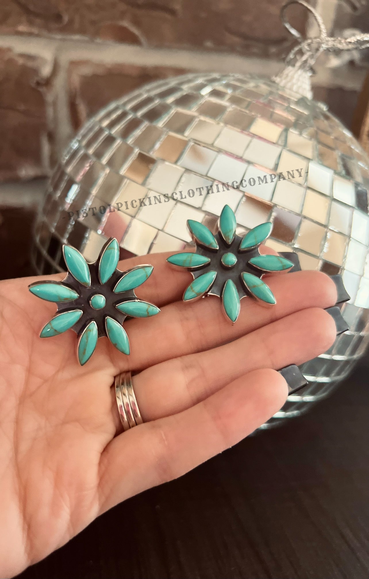 Pointed Squash Blossom Studs