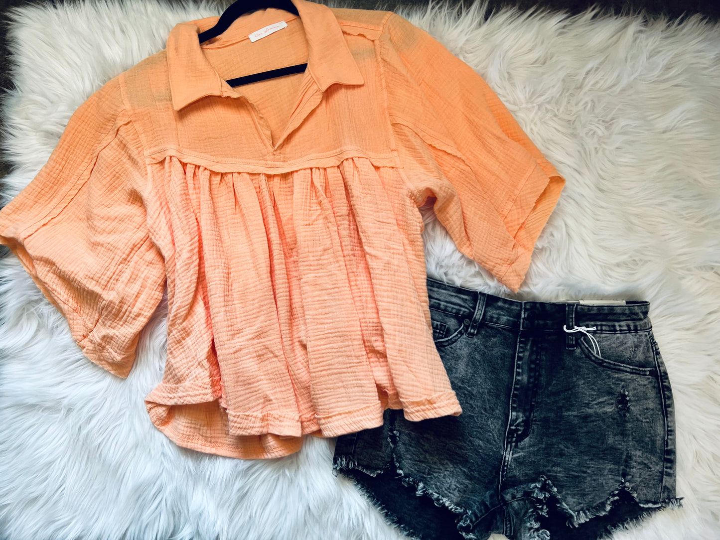 Peach Melon Blouse